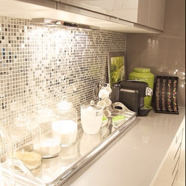 Mosaico de metal - Cocina Buzzfeed